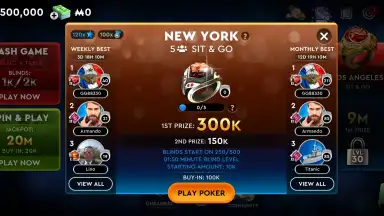 Capture d'écran de Monopoly Poker 10