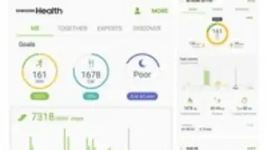 Capture d'écran de Samsung Health 5