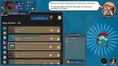 Capture d'écran de Swords and Sandals Immortals 6