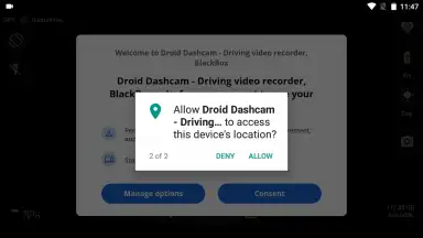 Capture d'écran de Droid Dashcam - Driving video recorder 3