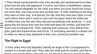 Capture d'écran de Daily Bible 3