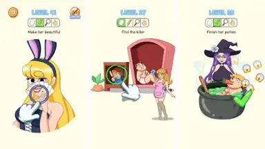 Capture d'écran de Naughty Puzzle: Tricky Test 5
