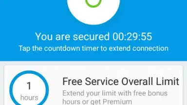 Capture d'écran de Vpnster: VPN 5