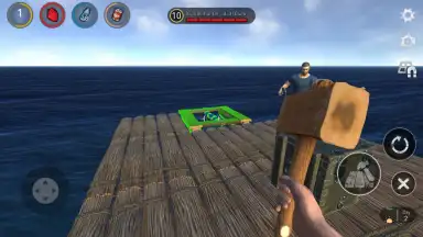 Capture d'écran de Raft Survival: Multiplayer 14