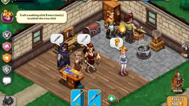 Capture d'écran de Shop Heroes 8