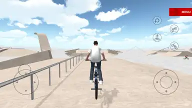 Capture d'écran de BMX Space 2