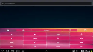 Capture d'écran de Pink Keyboard 17