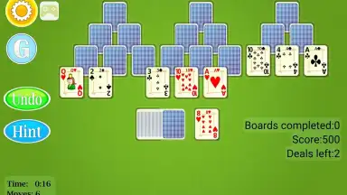 Capture d'écran de TriPeaks Solitaire Mobile 5
