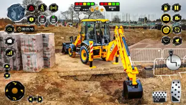 Capture d'écran de JCB Excavator Simulator Games 1