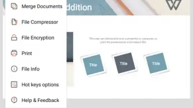 Capture d'écran de WPS Office 20