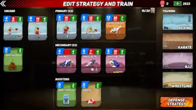 Capture d'écran de MMA Rivals 7