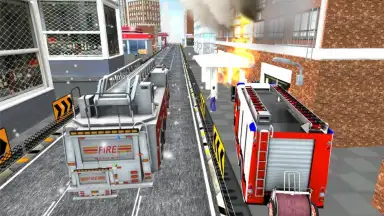 Capture d'écran de Crazy FireTruck 2