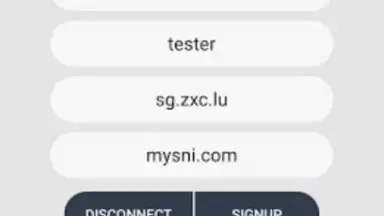 Capture d'écran de Howdy VPN 1