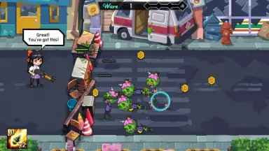Capture d'écran de Girl's War Z 8