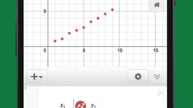 Capture d'écran de Desmos 4
