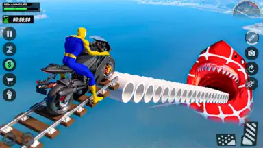 Capture d'écran de Mega Ramp Stunt - Bike Games 2