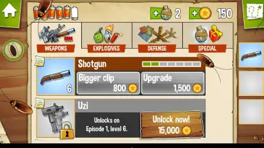 Capture d'écran de Swamp Attack 2