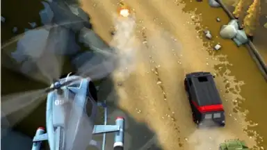 Capture d'écran de Smash Bandits Racing 1