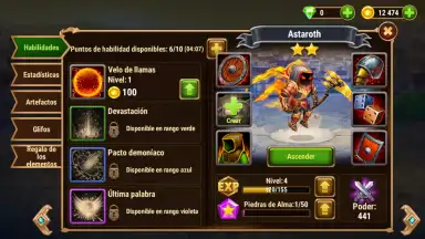 Capture d'écran de Hero Wars 4