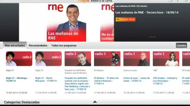 Capture d'écran de RTVE Play 13