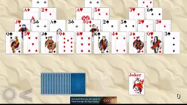 Capture d'écran de TriPeaks Solitaire HD 1