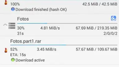 Capture d'écran de ShareDownloader 3
