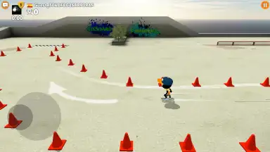 Capture d'écran de Stickman Skate Battle 4