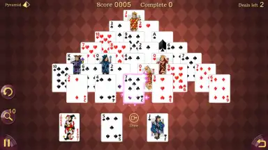 Capture d'écran de Pyramid Solitaire 1