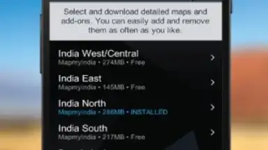 Capture d'écran de NaviMaps 7