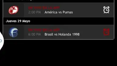 Capture d'écran de Televisa Deportes 7