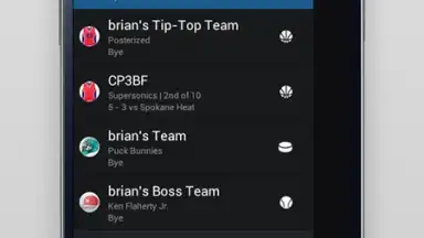 Capture d'écran de Yahoo Fantasy Sports 8