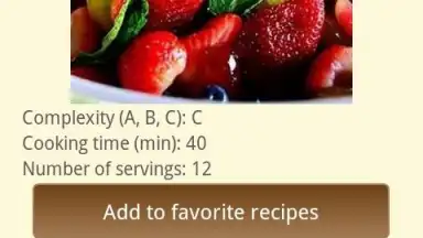 Capture d'écran de Salad recipes 2