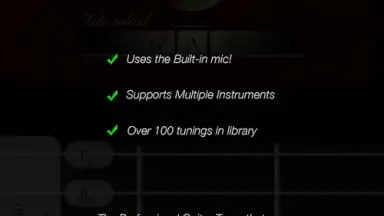 Capture d'écran de Pro Guitar Tuner 4