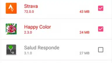 Capture d'écran de Uninstaller App 2