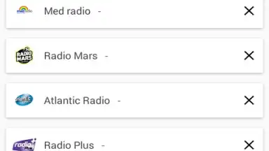 Capture d'écran de MocinApli Radio Maroc 3