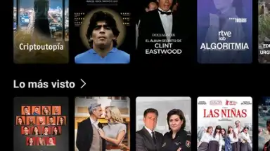 Capture d'écran de RTVE Play 2