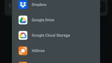 Capture d'écran de FolderSync 3