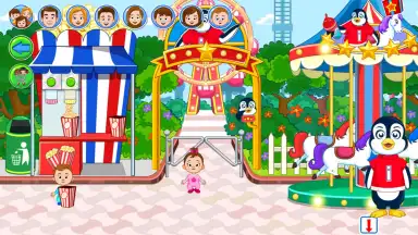 Capture d'écran de My Town : ICEME Amusement Park Free 8