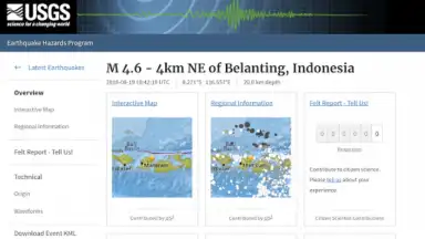 Capture d'écran de Earthquake+ 3