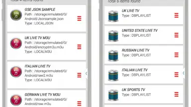 Capture d'écran de GSE IPTV 5