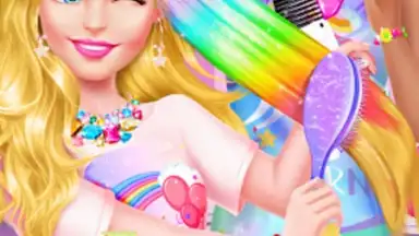 Capture d'écran de Hair Nail Salon: Makeup Games 7