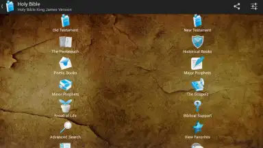 Capture d'écran de Holy Bible King James Version 15