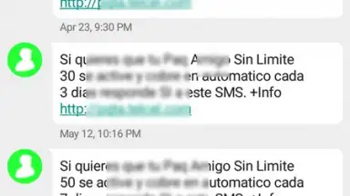 Capture d'écran de Messages SMS & MMS 3