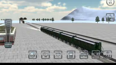 Capture d'écran de Train Passenger Driving Simulator 3