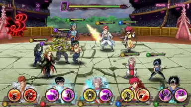 Capture d'écran de Yu Yu Hakusho 100% Maji Battle 1