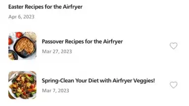 Capture d'écran de Kitchen+ Airfryer recipes 16