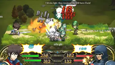 Capture d'écran de Langrisser 9