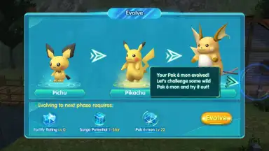 Capture d'écran de MonsterSaga Pokemon 4