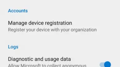 Capture d'écran de Microsoft Authenticator 4