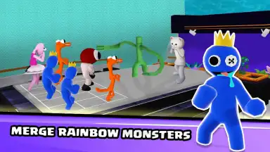Capture d'écran de Merge Monster Rainbow Friends 2